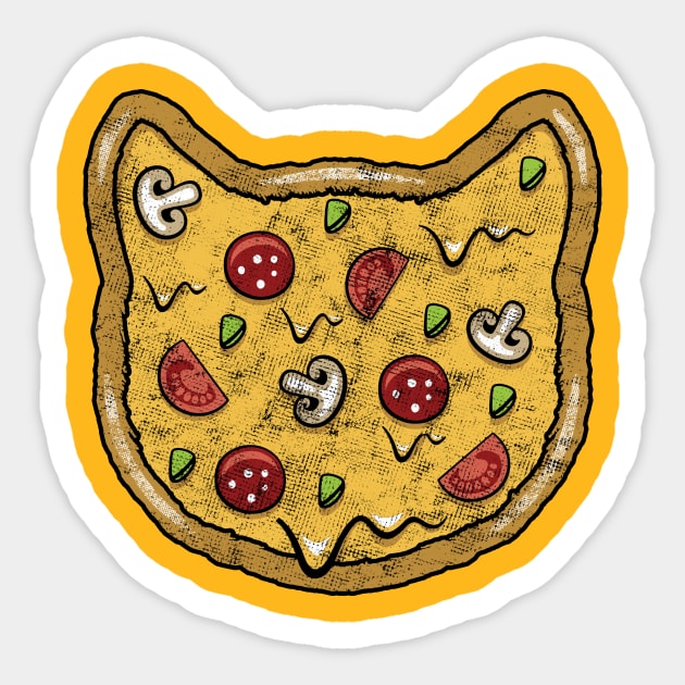 Pizzacats Sticker by Latif22